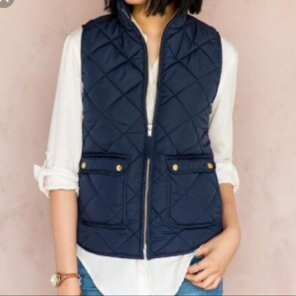 Blue Francesca’s Quilted Vest